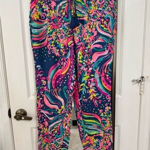 Lilly Pulitzer Piper Jogger Pants in Beach Loot
